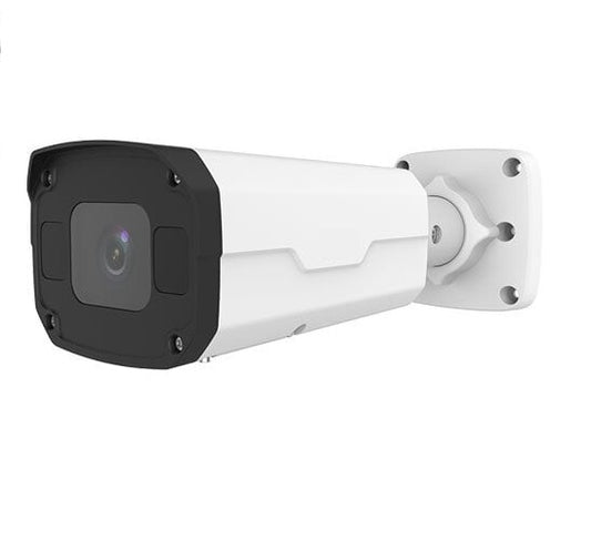 4MP Outdoor IP Bullet Camera with 160ft. IR 2.7 to 13.5mm Motorized Zoom Lens