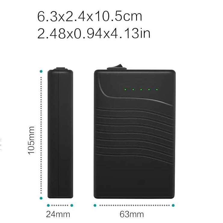 3 Amp 12VDC Rechargeable Lithium-Ion Battery Pack with Smart AC Charger