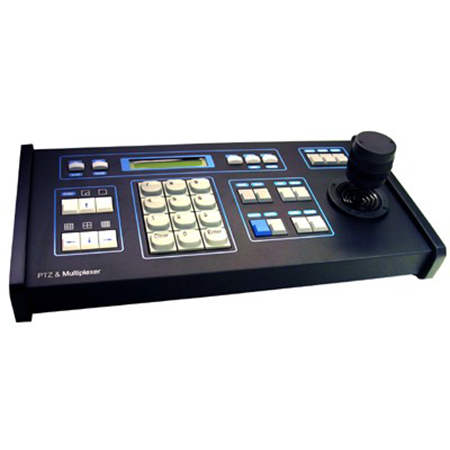 PTZ Keyboard with 3-Axis Joystick 1 to 255 ID Control RS-485
