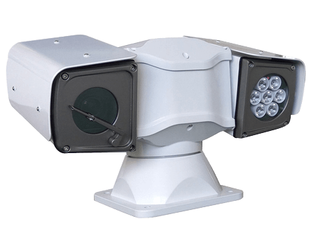 2MP Outdoor IP PTZ Camera with Lens Wiper 490ft. IR 44X Zoom Lens