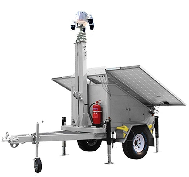 Deployable Camera Mobile CCTV Solar Trailers and Deployable Camera Systems ...