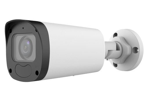 2MP Outdoor IP Bullet Camera with Built-in Microphone 160ft. IR 2.8 to 12mm Motorized Zoom Lens